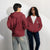 Embroidered Chest Saint Bernard Full Zip Hoodie