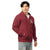Embroidered Chest Saint Bernard Full Zip Hoodie
