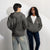 Embroidered Chest Saint Bernard Full Zip Hoodie