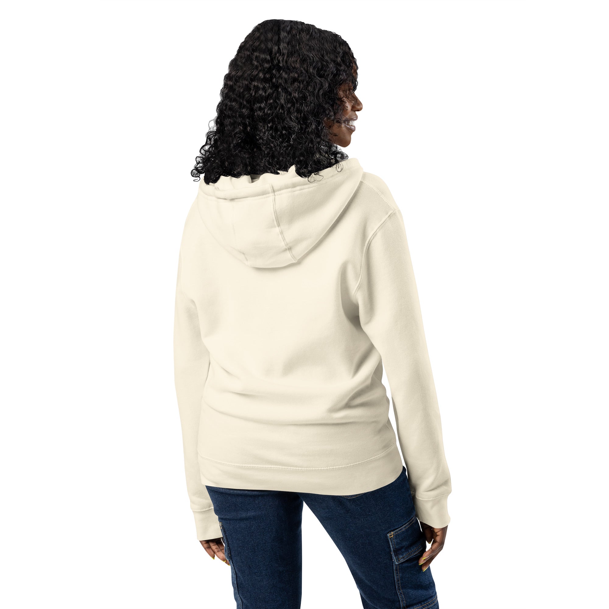 Embroidered Chest Saint Bernard Full Zip Hoodie