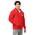 Embroidered Chest Saint Bernard Full Zip Hoodie