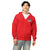 Embroidered Chest Saint Bernard Full Zip Hoodie