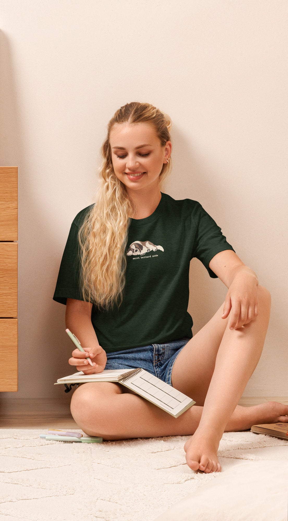 Saint Bernard Mode Lightweight T-shirt