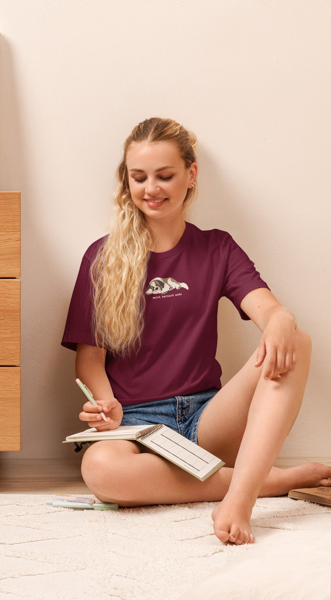 Saint Bernard Mode Lightweight T-shirt