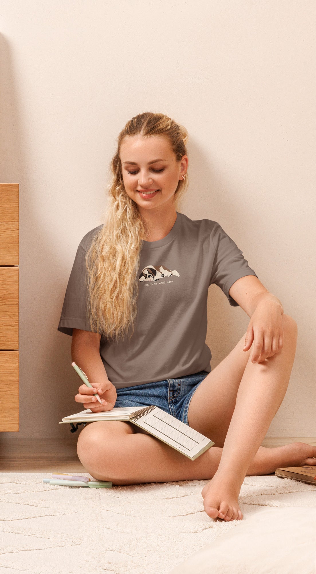 Saint Bernard Mode Lightweight T-shirt