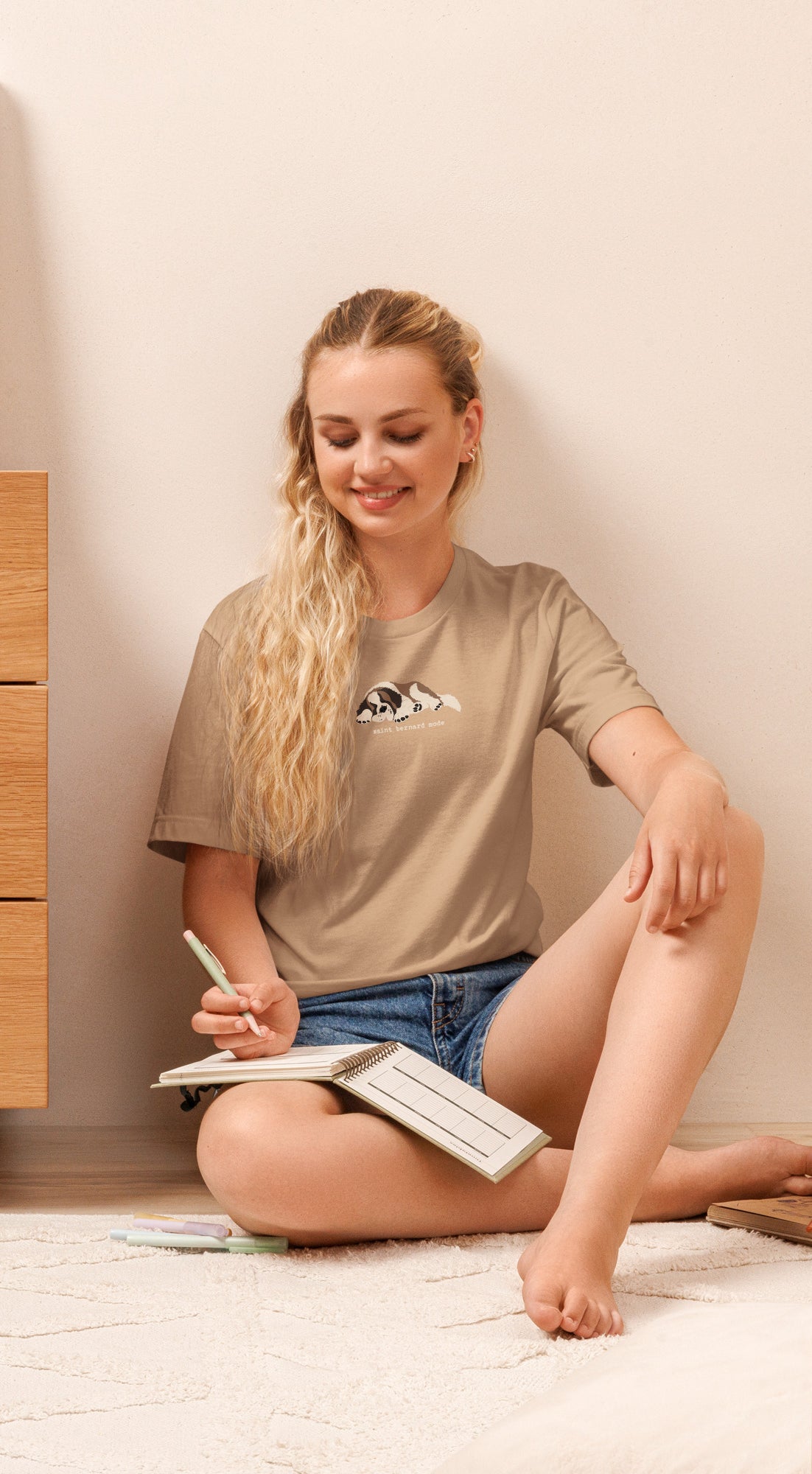 Saint Bernard Mode Lightweight T-shirt