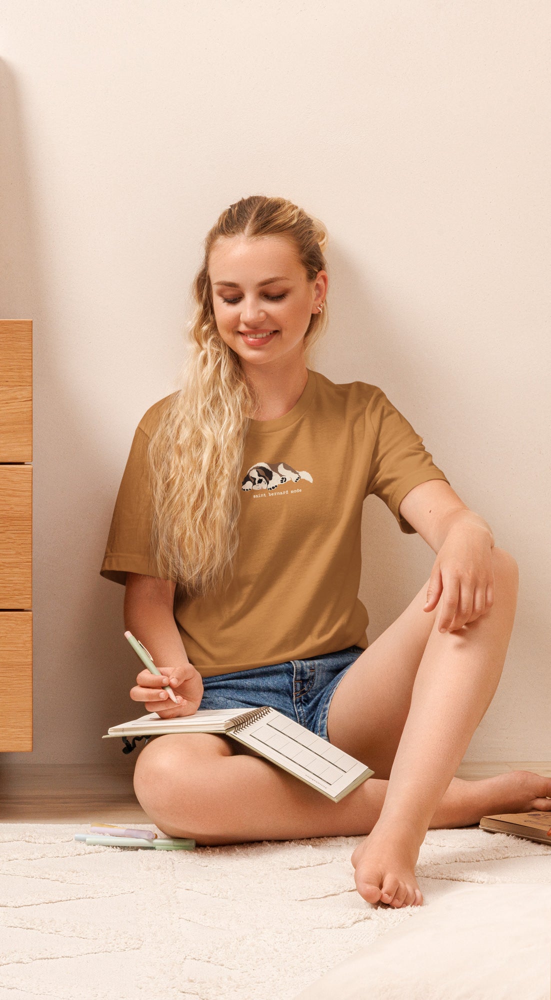 Saint Bernard Mode Lightweight T-shirt