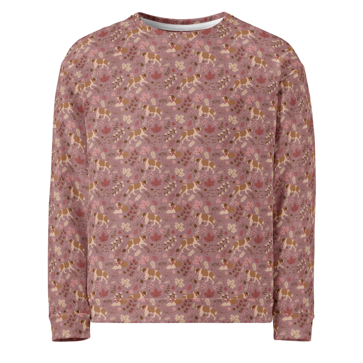 Saint Bernard Rosy Fall Sweatshirt - Lucy + Norman