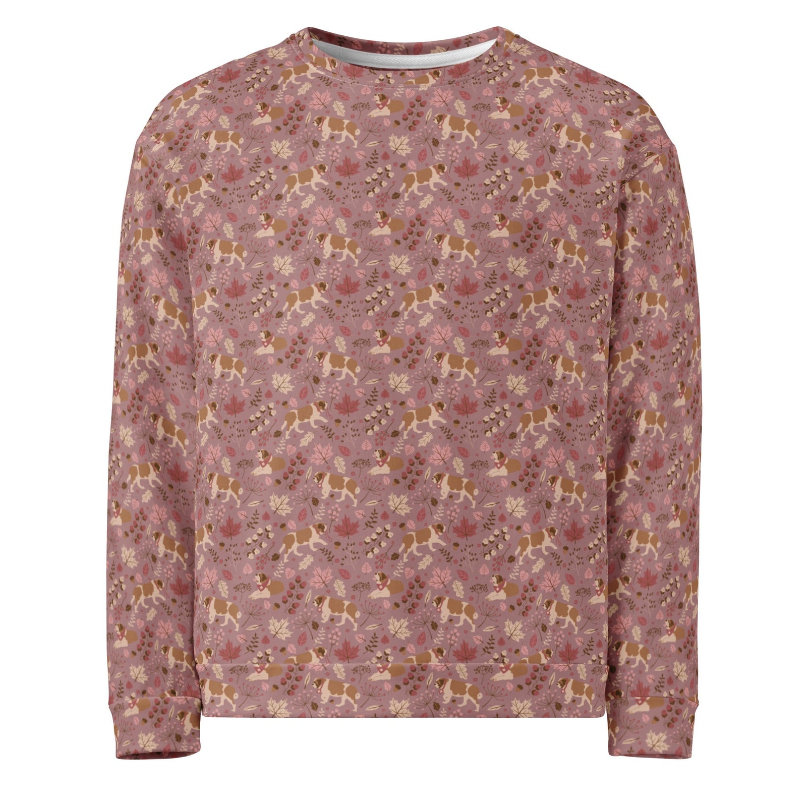 Saint Bernard Rosy Fall Sweatshirt - Lucy + Norman