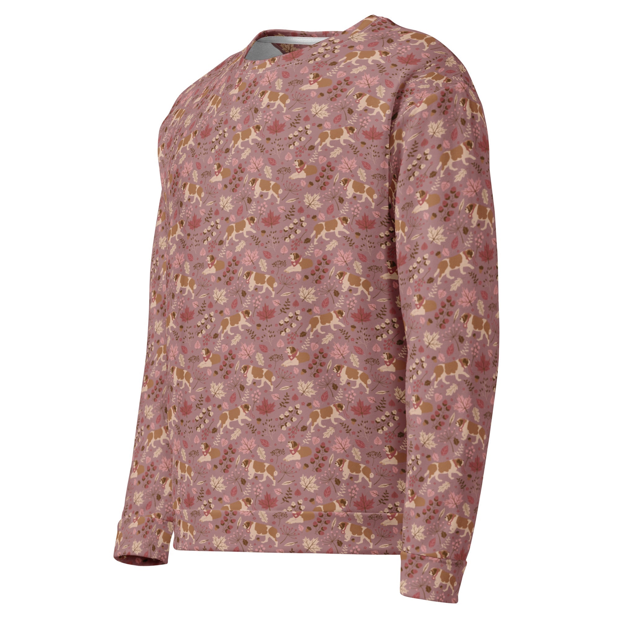 Saint Bernard Rosy Fall Sweatshirt - Lucy + Norman