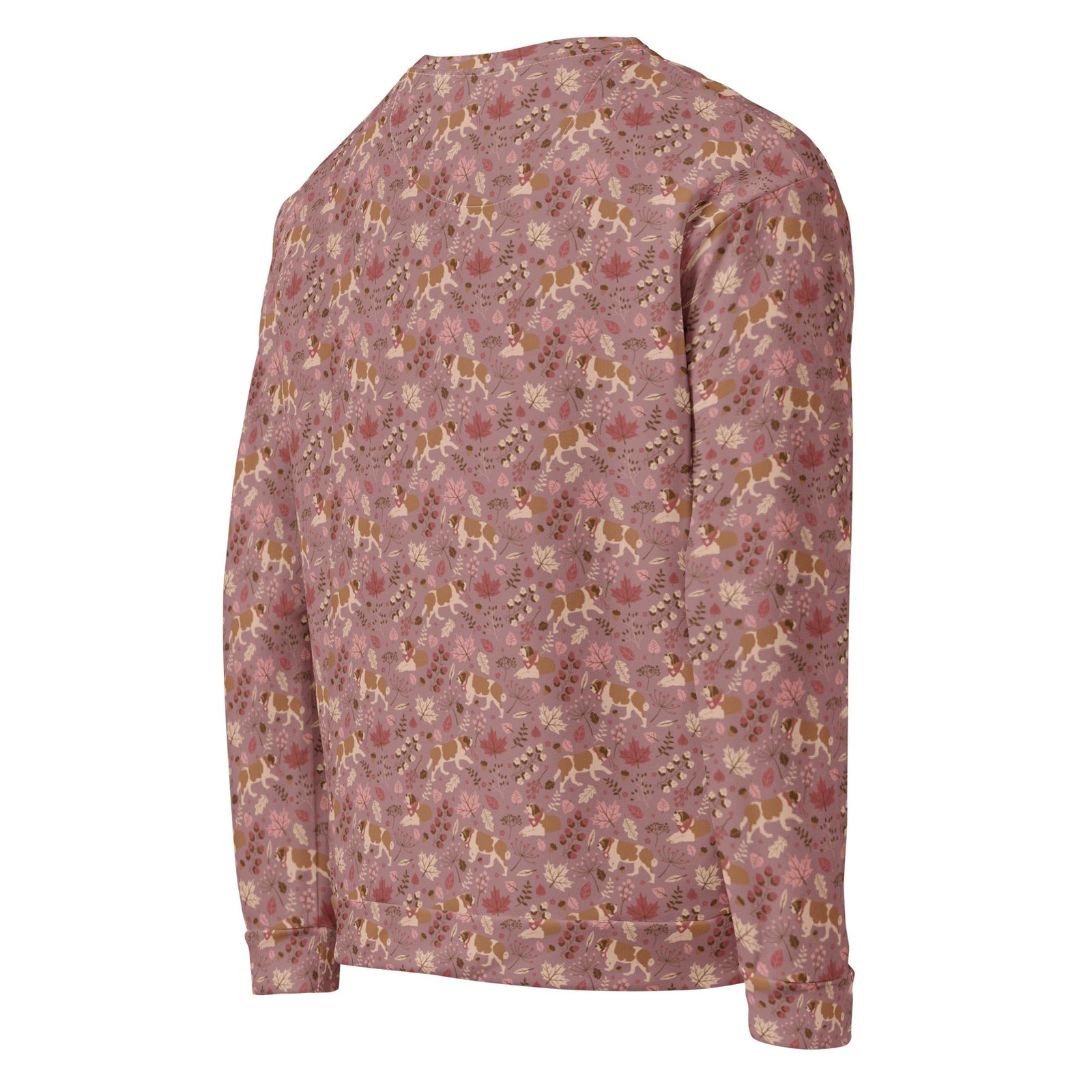 Saint Bernard Rosy Fall Sweatshirt - Lucy + Norman