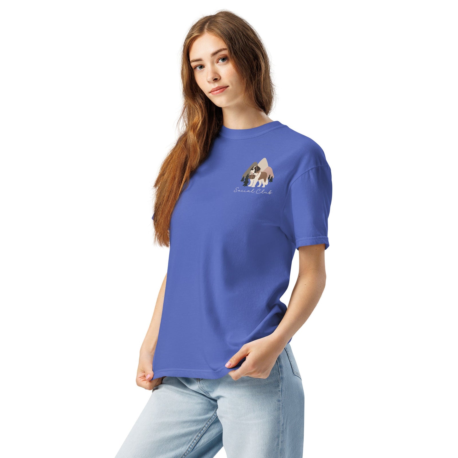 Saint Bernard Social Club Back T-Shirt - Lucy + Norman