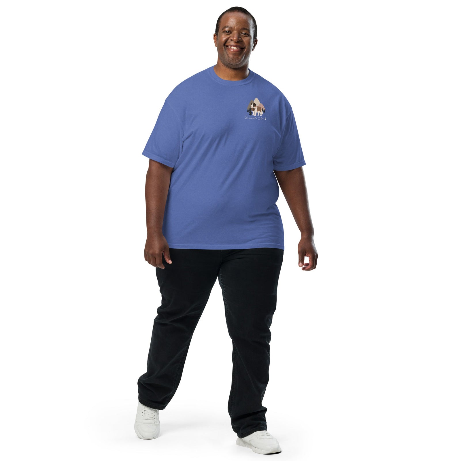 Saint Bernard Social Club Back T-Shirt - Lucy + Norman