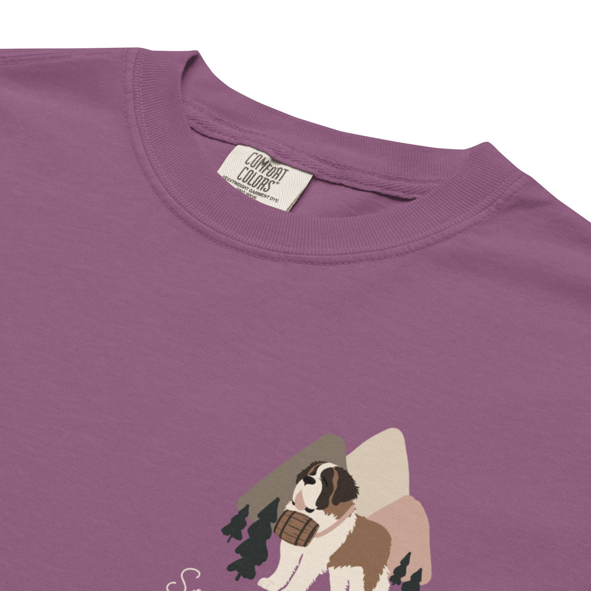 Saint Bernard Social Club Back T-Shirt - Lucy + Norman