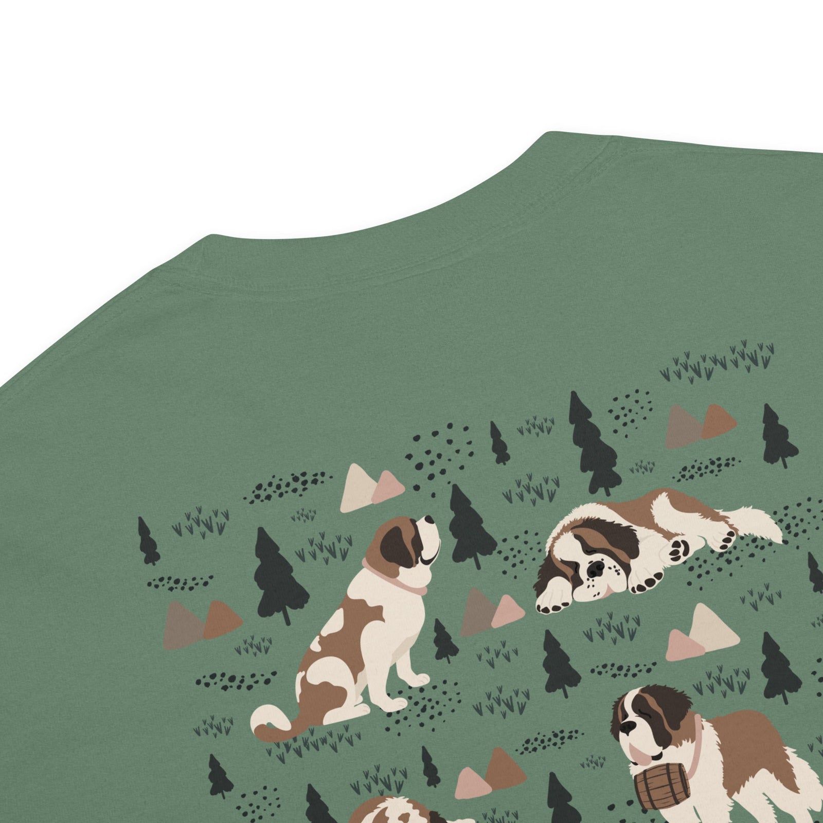 Saint Bernard Social Club Back T-Shirt - Lucy + Norman