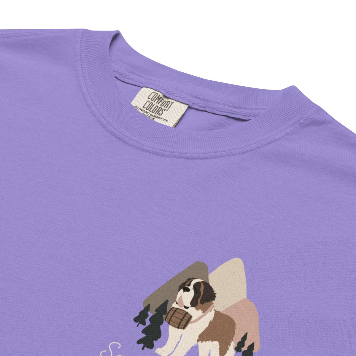 Saint Bernard Social Club Back T-Shirt - Lucy + Norman