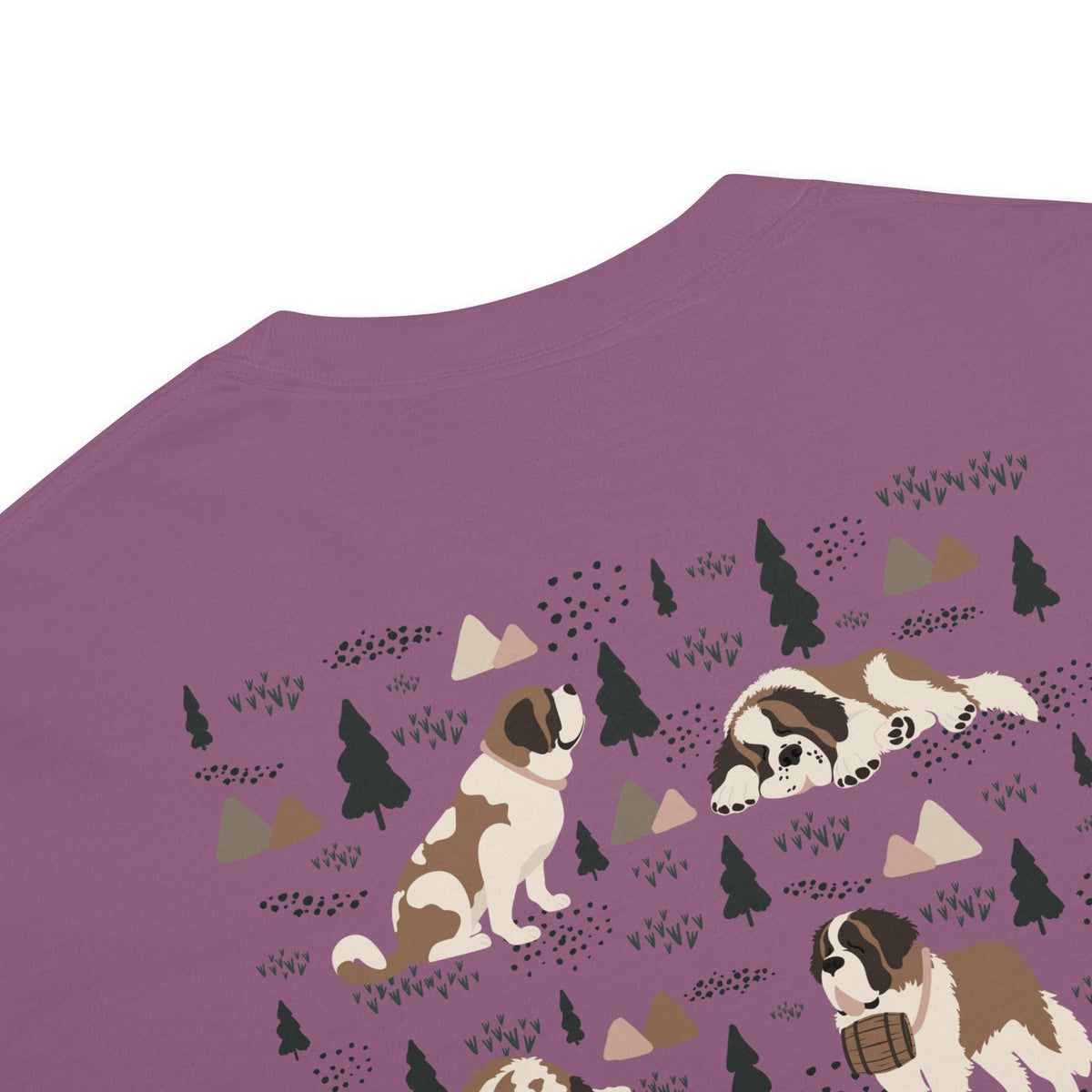 Saint Bernard Social Club Back T-Shirt - Lucy + Norman