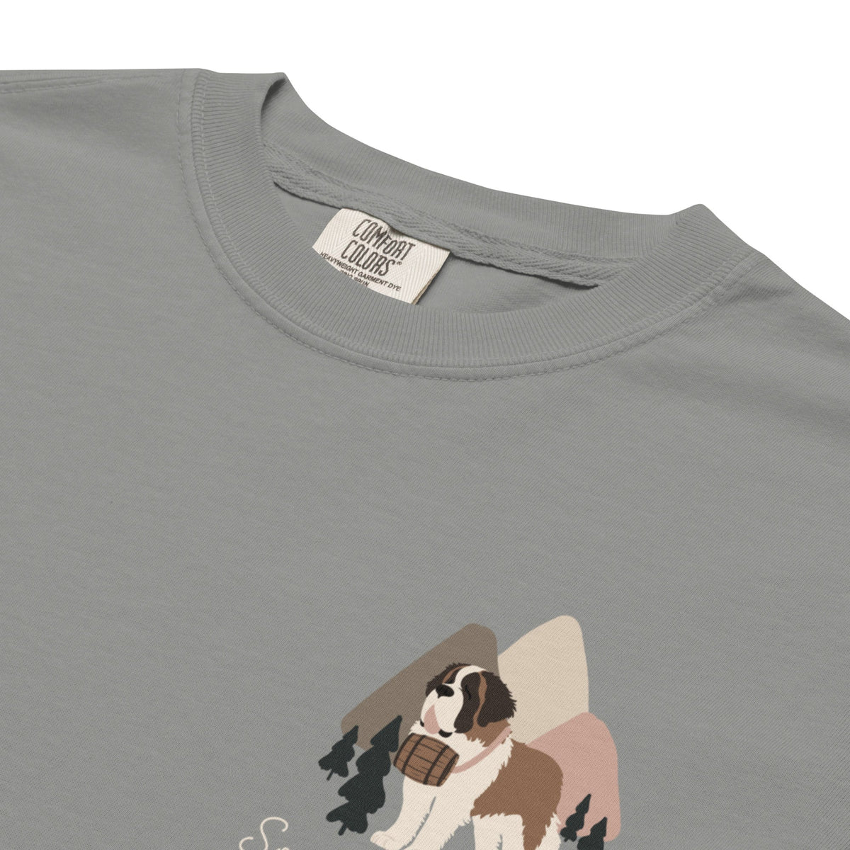Saint Bernard Social Club Back T-Shirt - Lucy + Norman