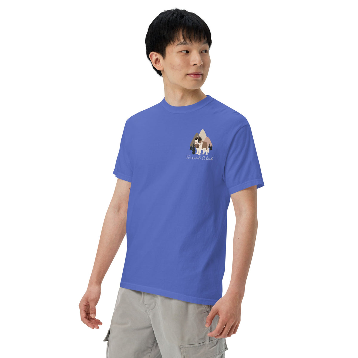 Saint Bernard Social Club Back T-Shirt - Lucy + Norman