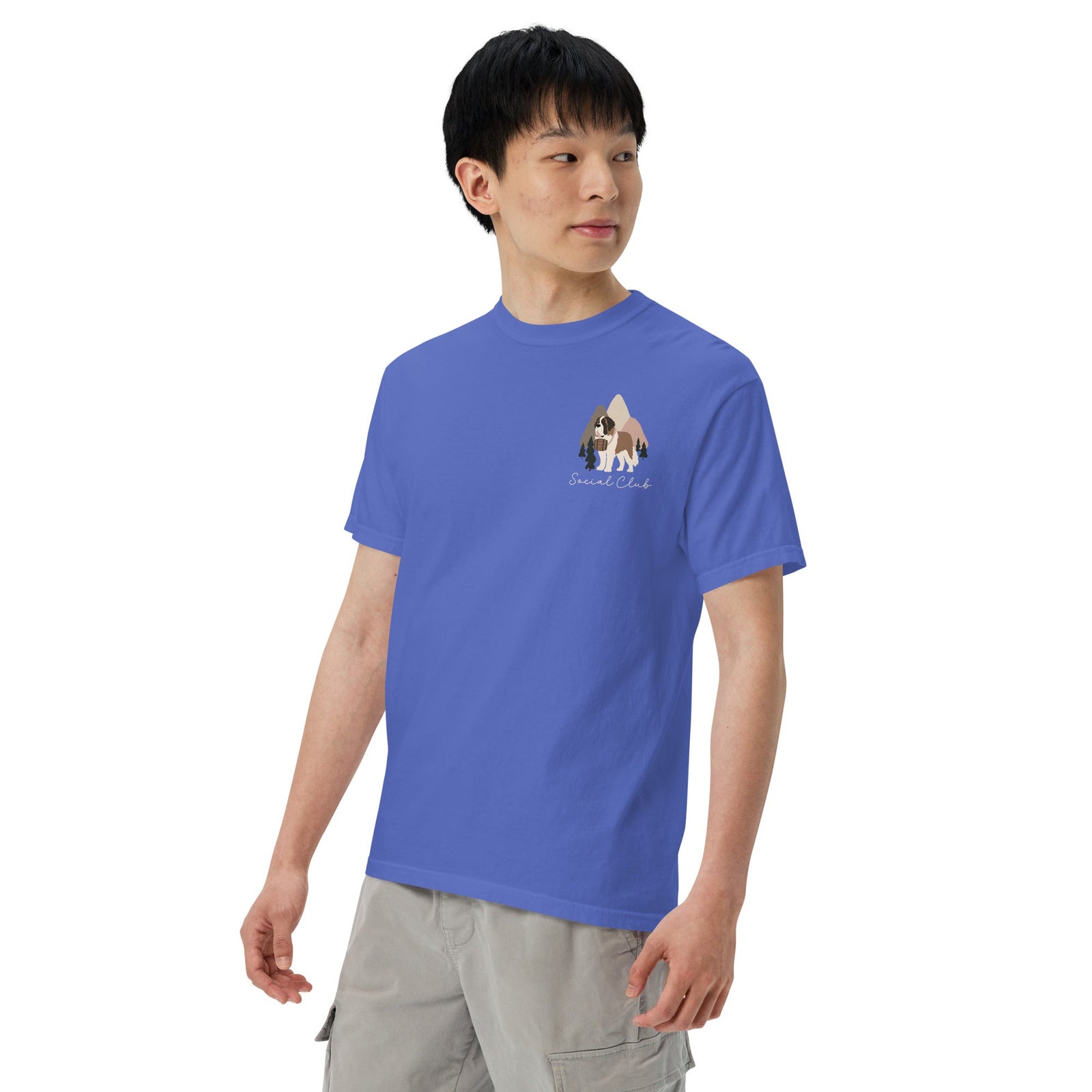 Saint Bernard Social Club Back T-Shirt - Lucy + Norman