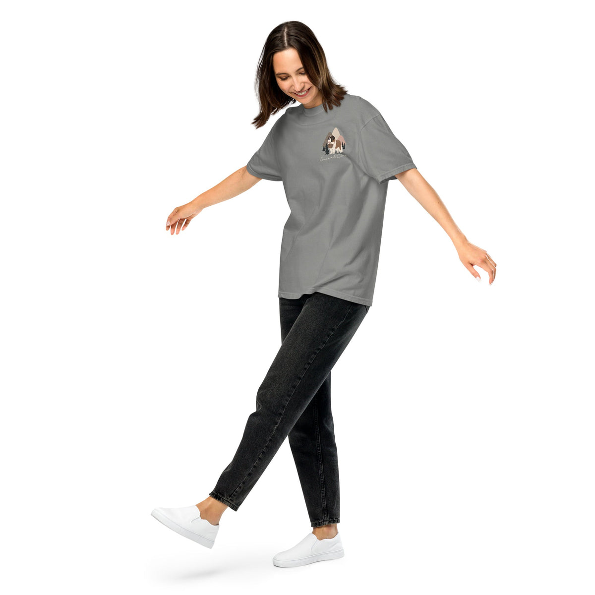 Saint Bernard Social Club Back T-Shirt - Lucy + Norman