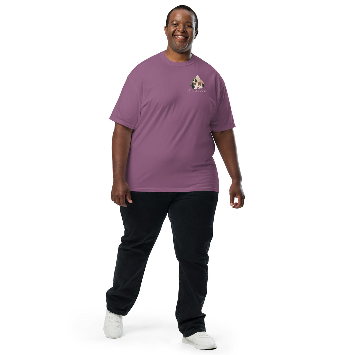 Saint Bernard Social Club Back T-Shirt - Lucy + Norman