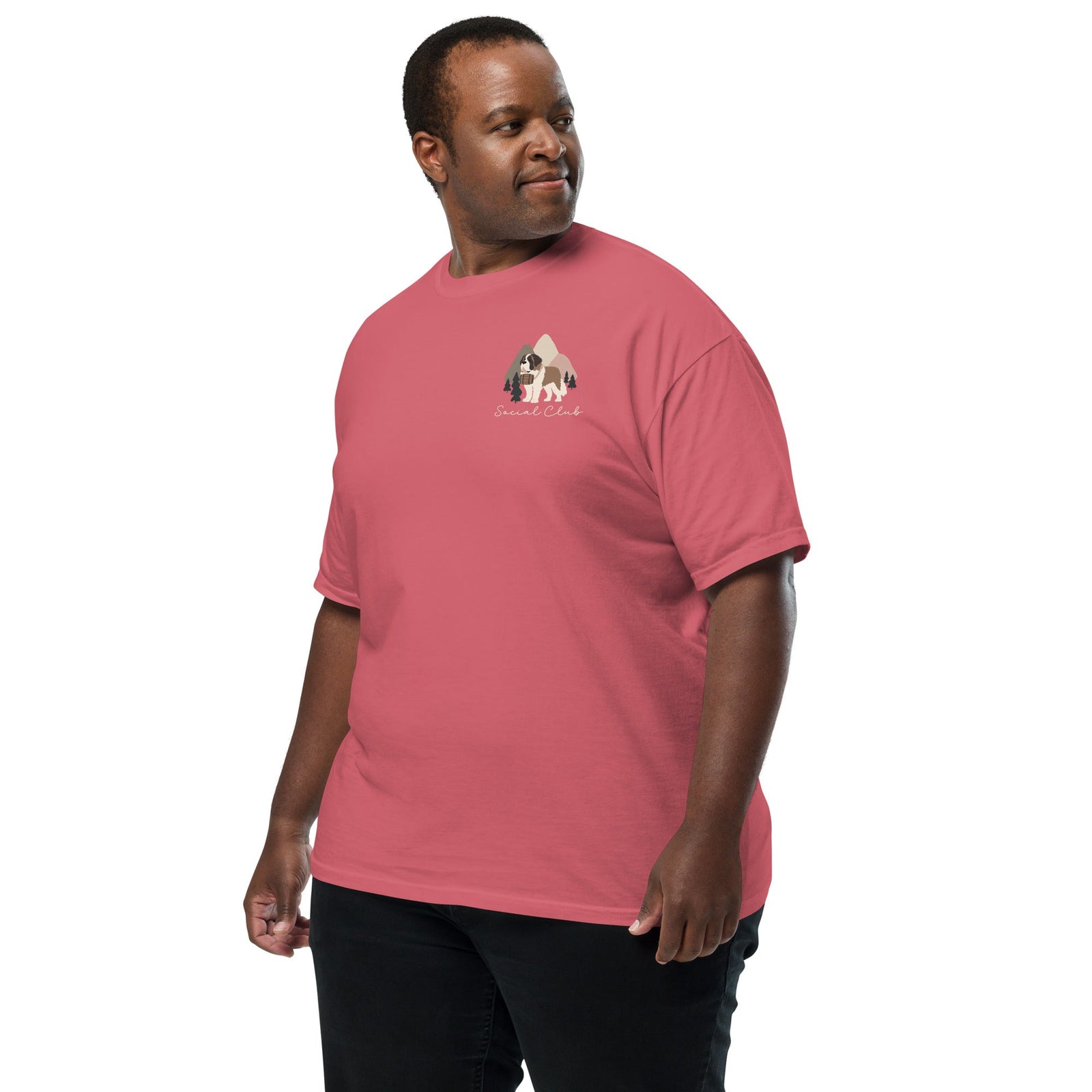 Saint Bernard Social Club Back T-Shirt - Lucy + Norman