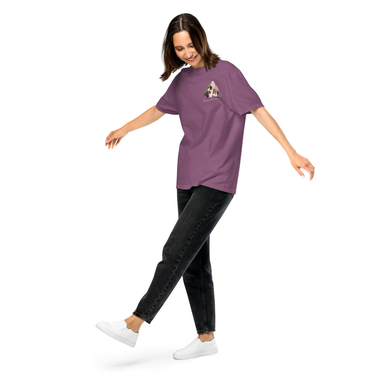 Saint Bernard Social Club Back T-Shirt - Lucy + Norman