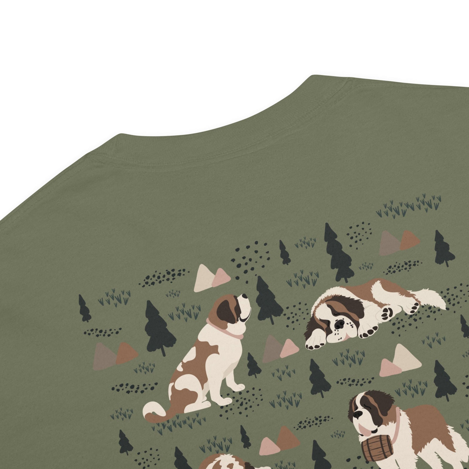 Saint Bernard Social Club Back T-Shirt - Lucy + Norman