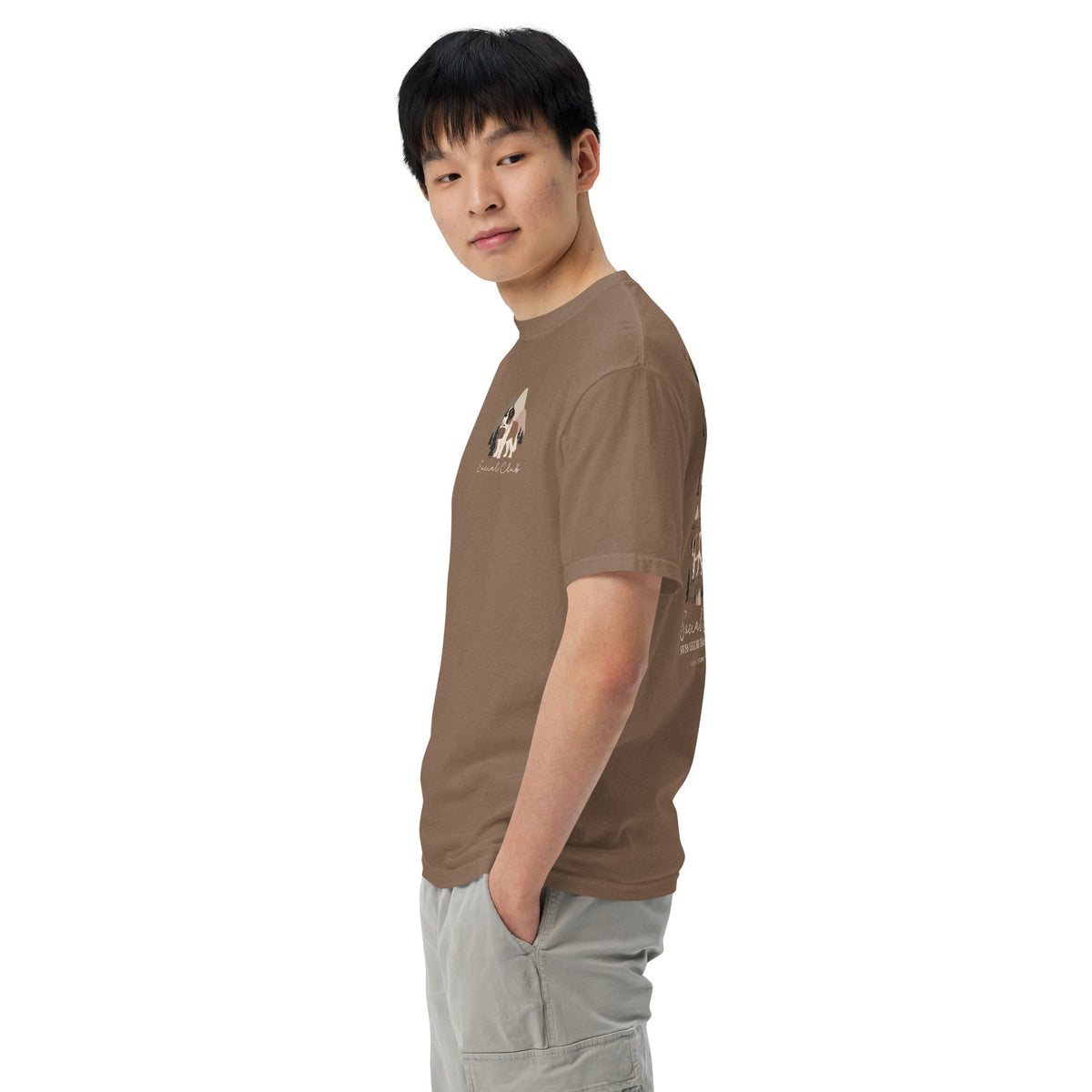 Saint Bernard Social Club Back T-Shirt - Lucy + Norman