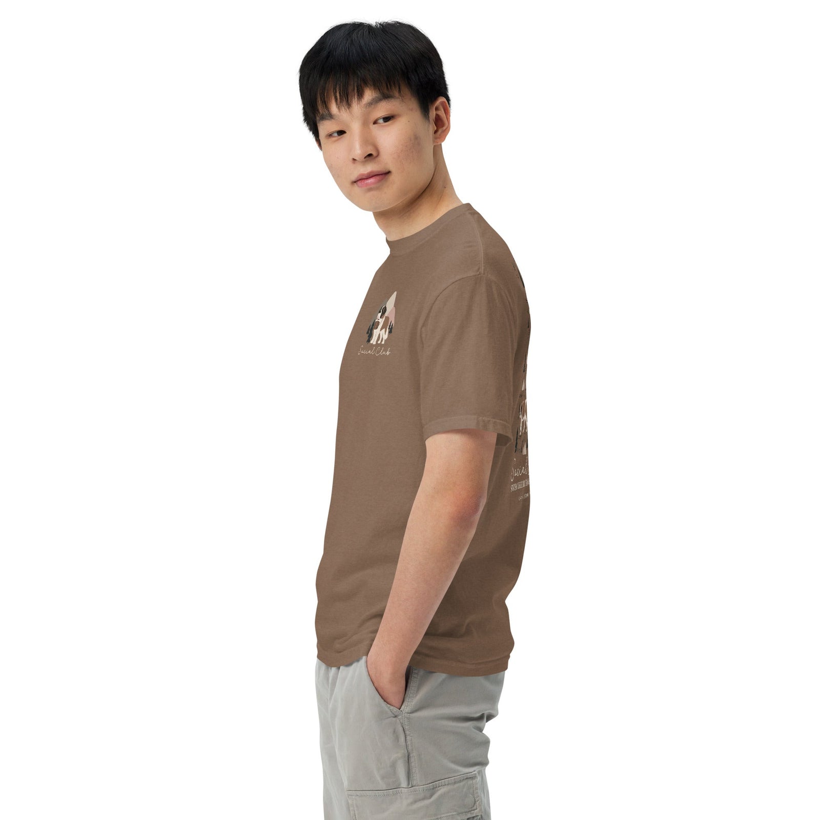 Saint Bernard Social Club Back T-Shirt - Lucy + Norman