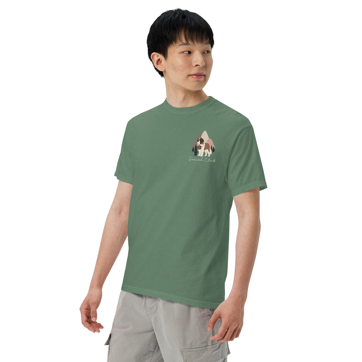 Saint Bernard Social Club Back T-Shirt - Lucy + Norman