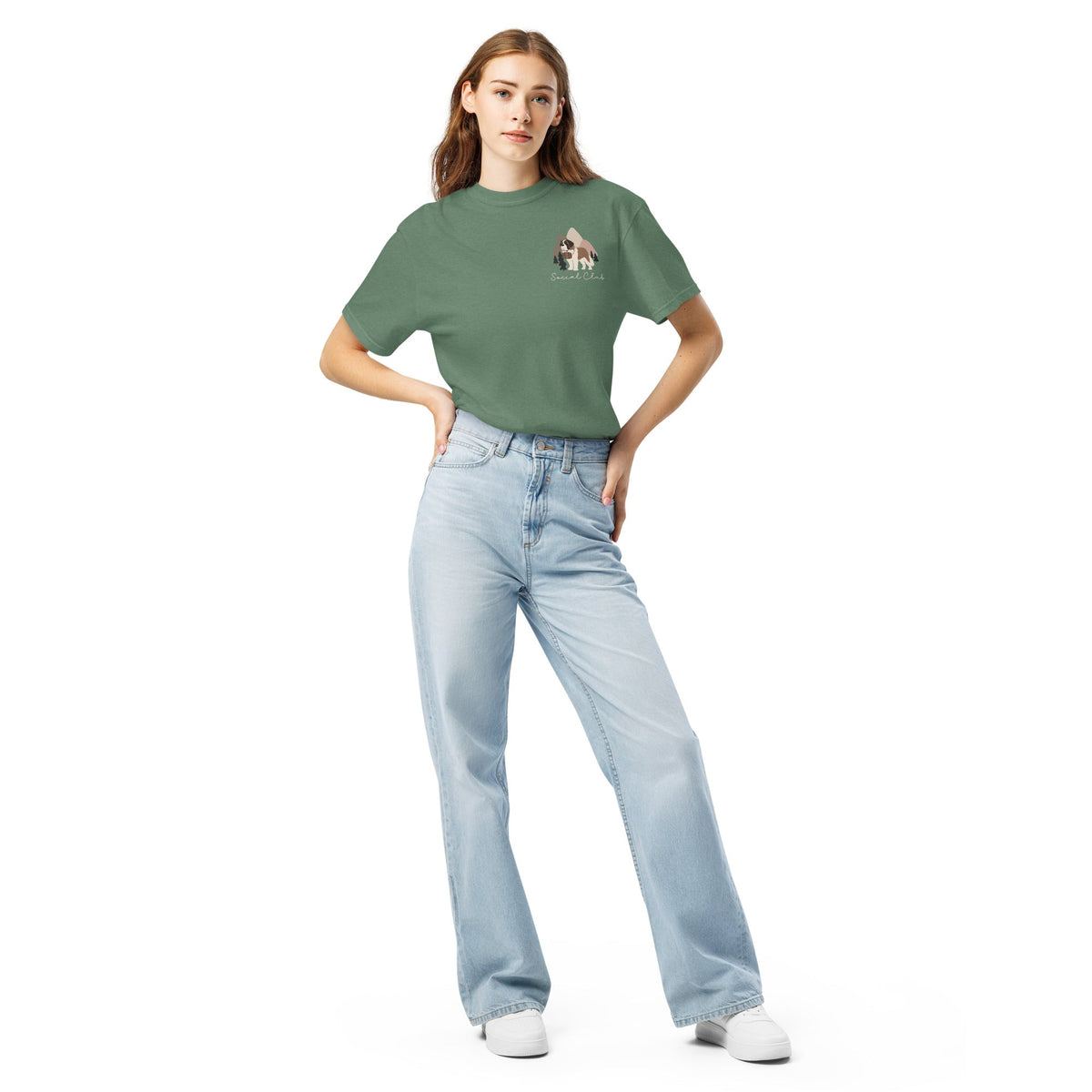 Saint Bernard Social Club Back T-Shirt - Lucy + Norman