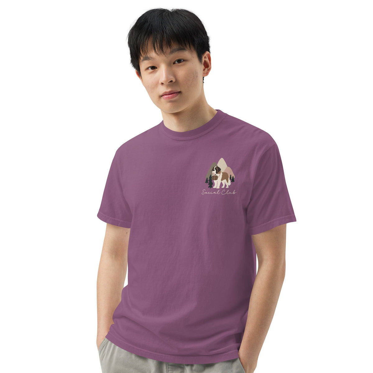 Saint Bernard Social Club Back T-Shirt - Lucy + Norman