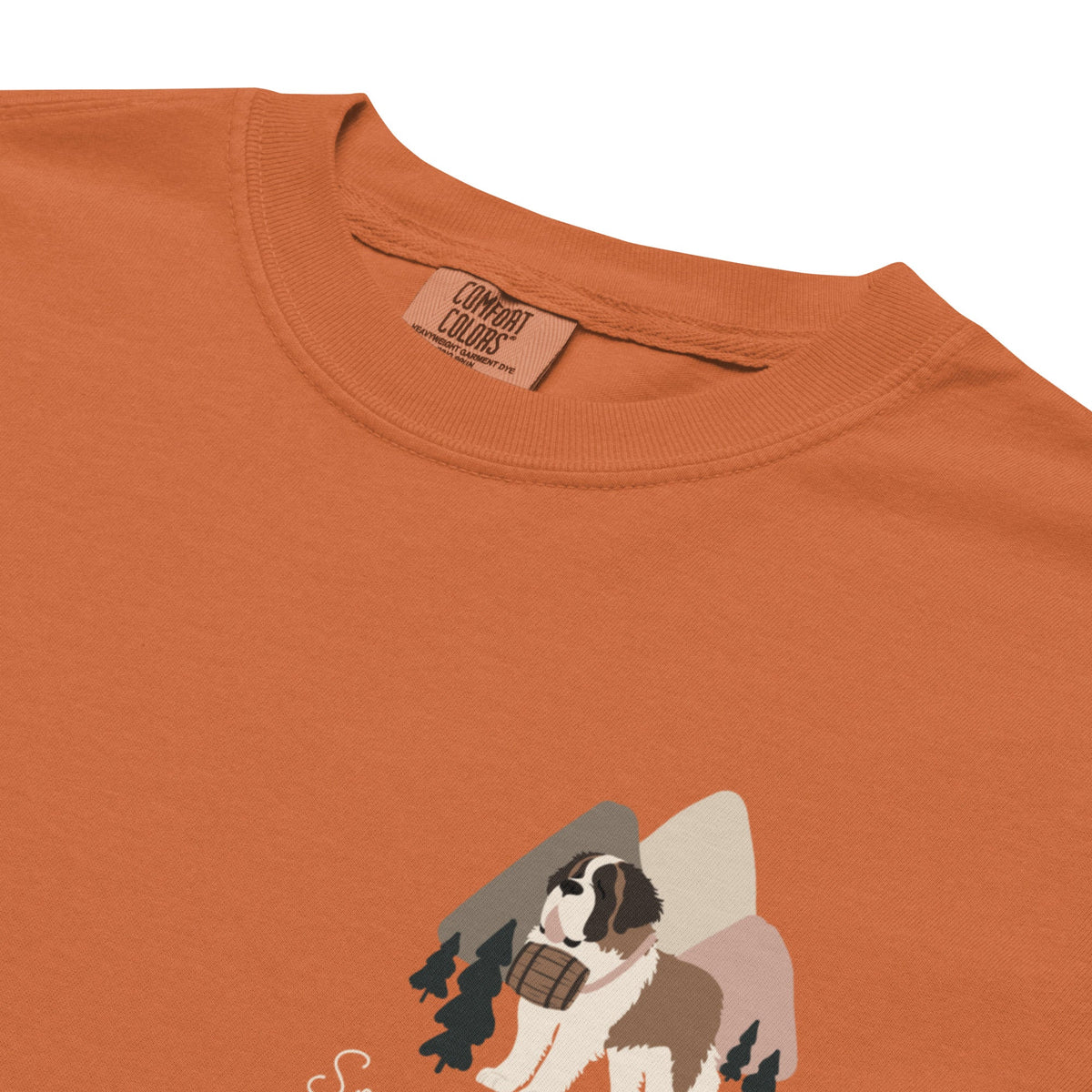 Saint Bernard Social Club Back T-Shirt - Lucy + Norman