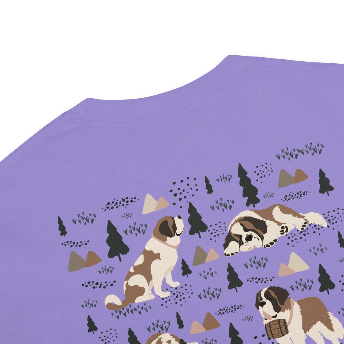 Saint Bernard Social Club Back T-Shirt - Lucy + Norman