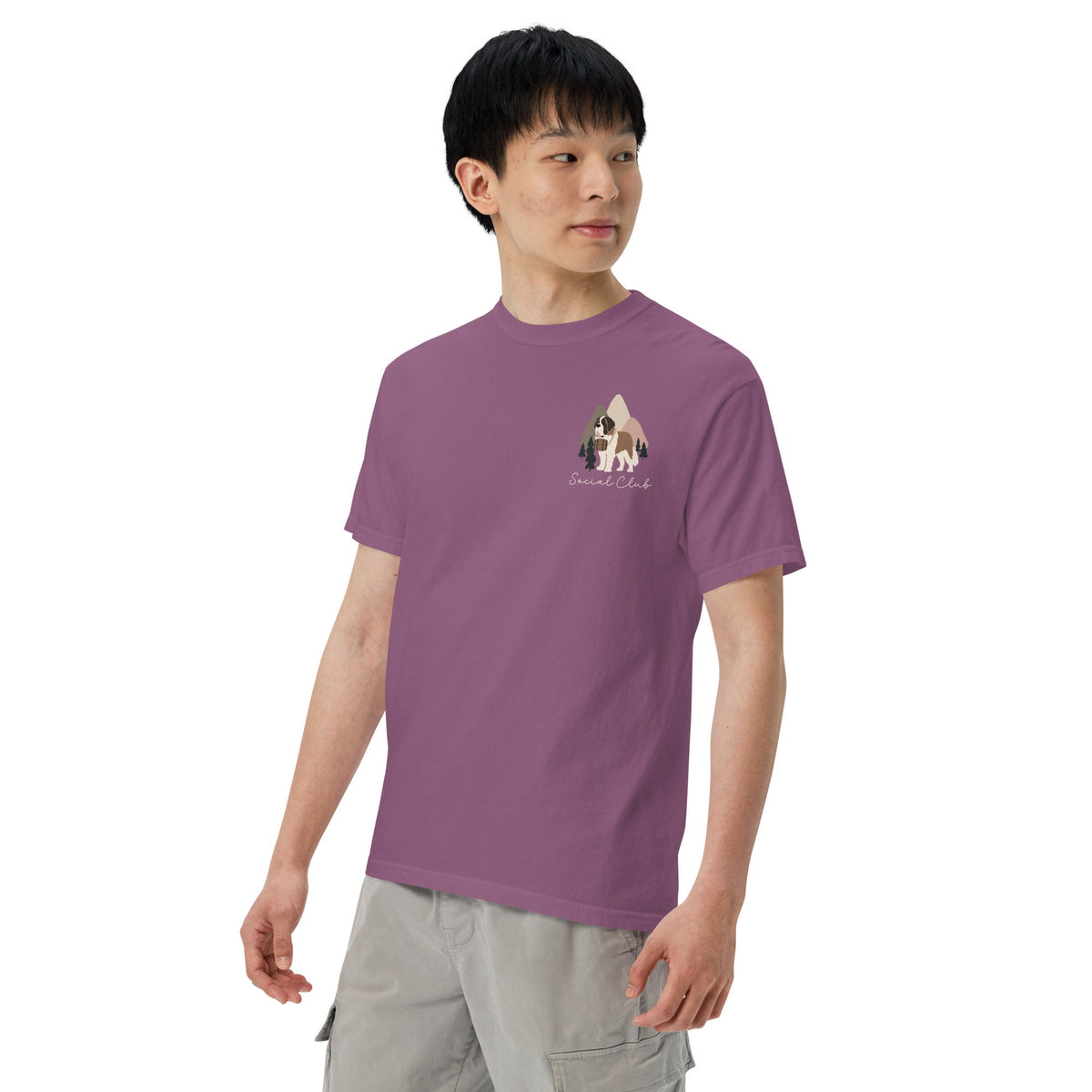 Saint Bernard Social Club Back T-Shirt - Lucy + Norman