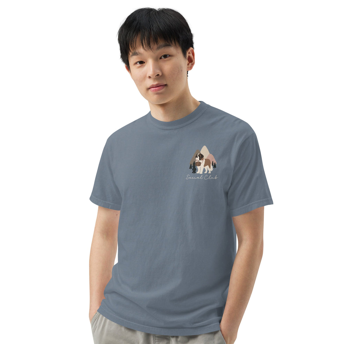 Saint Bernard Social Club Back T-Shirt - Lucy + Norman