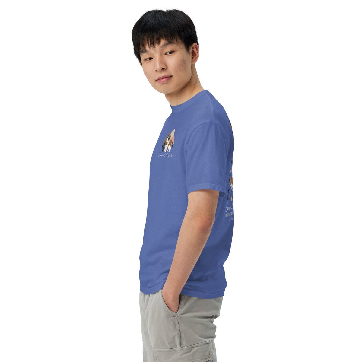 Saint Bernard Social Club Back T-Shirt - Lucy + Norman