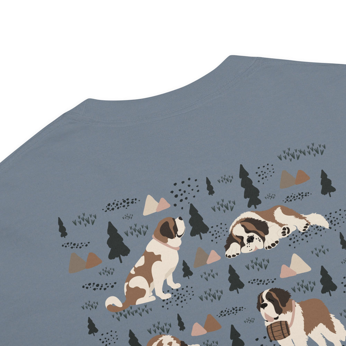 Saint Bernard Social Club Back T-Shirt - Lucy + Norman