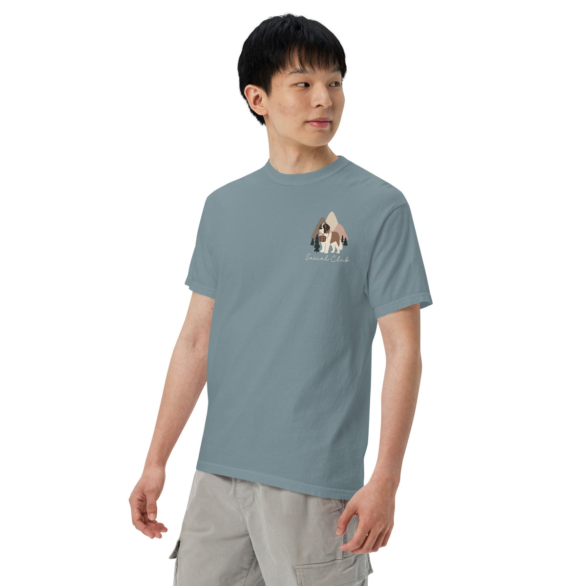 Saint Bernard Social Club Back T-Shirt - Lucy + Norman