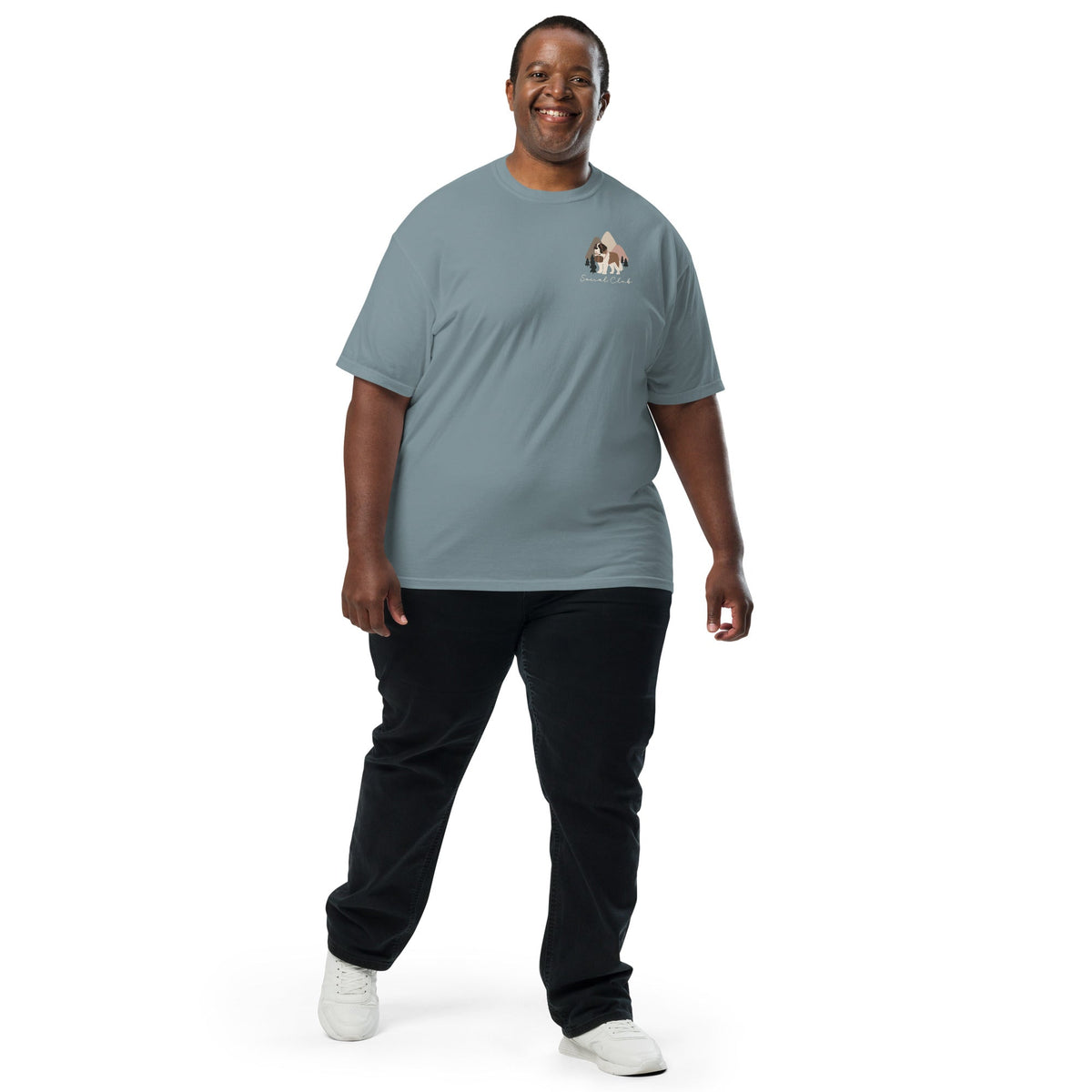 Saint Bernard Social Club Back T-Shirt - Lucy + Norman