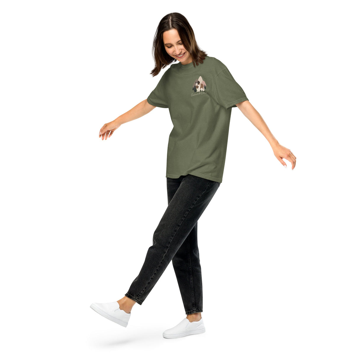 Saint Bernard Social Club Back T-Shirt - Lucy + Norman