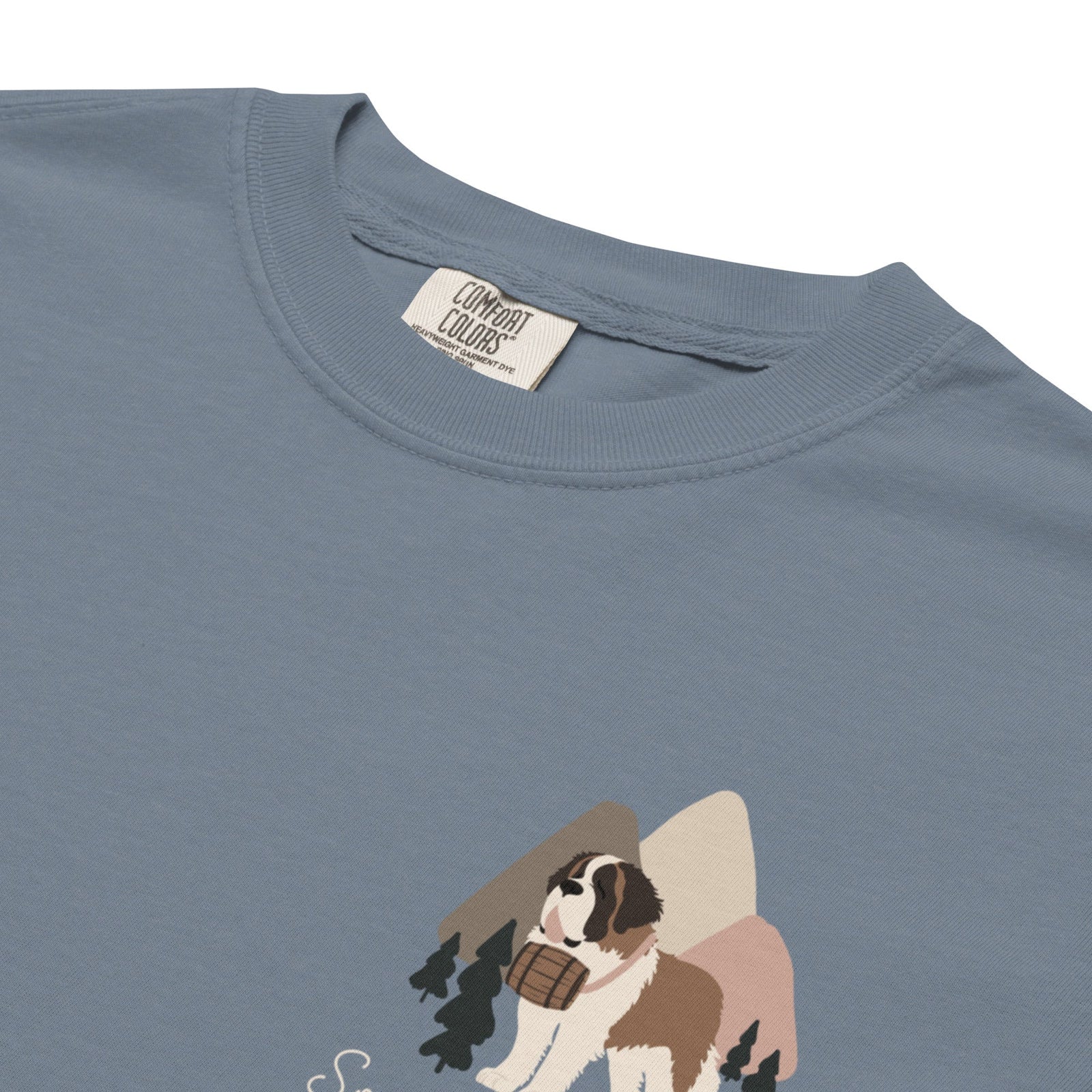Saint Bernard Social Club Back T-Shirt - Lucy + Norman