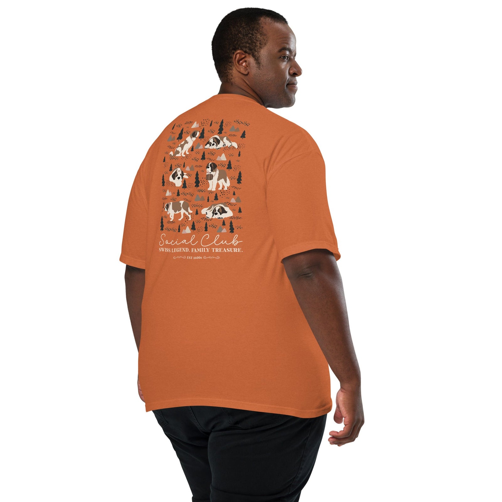 Saint Bernard Social Club Back T-Shirt - Lucy + Norman