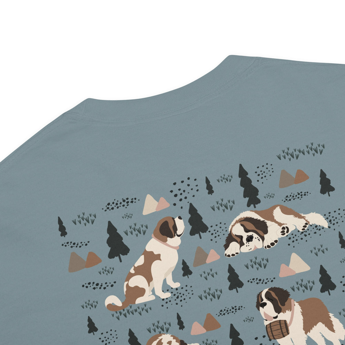 Saint Bernard Social Club Back T-Shirt - Lucy + Norman