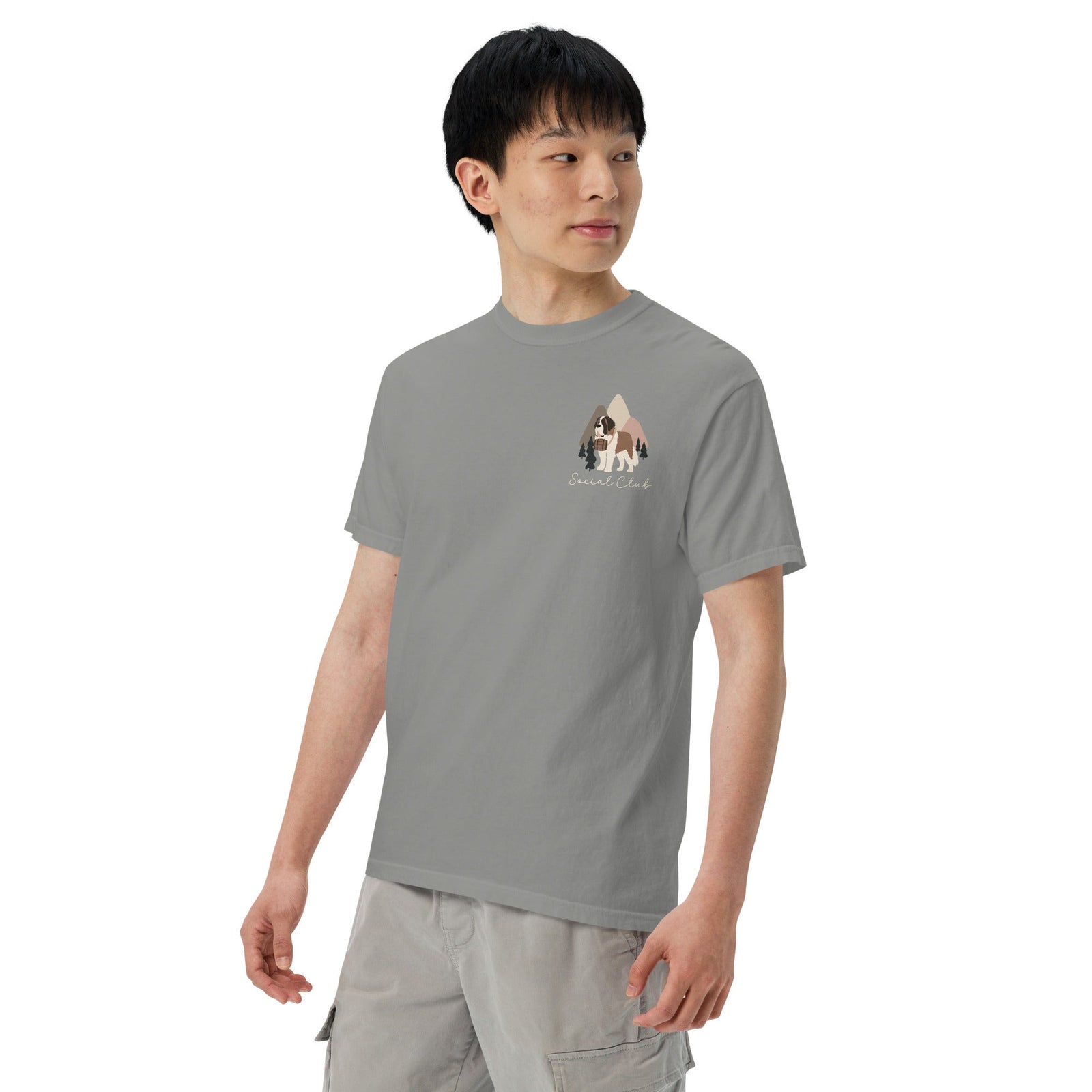 Saint Bernard Social Club Back T-Shirt - Lucy + Norman
