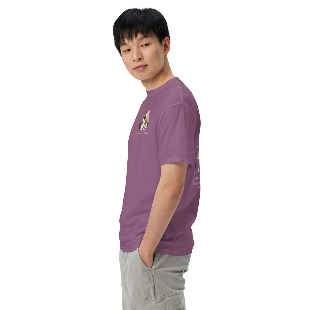 Saint Bernard Social Club Back T-Shirt - Lucy + Norman