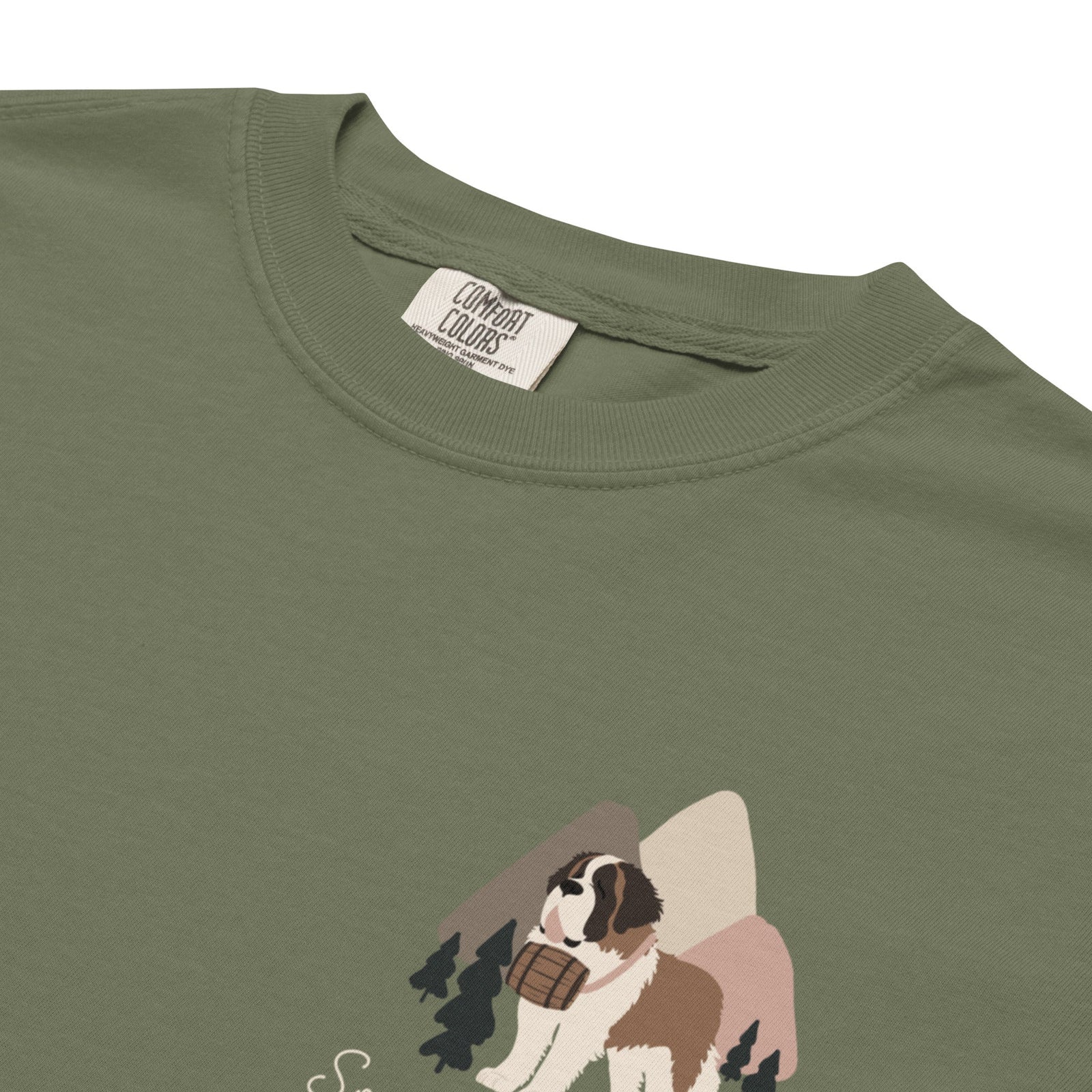 Saint Bernard Social Club Back T-Shirt - Lucy + Norman