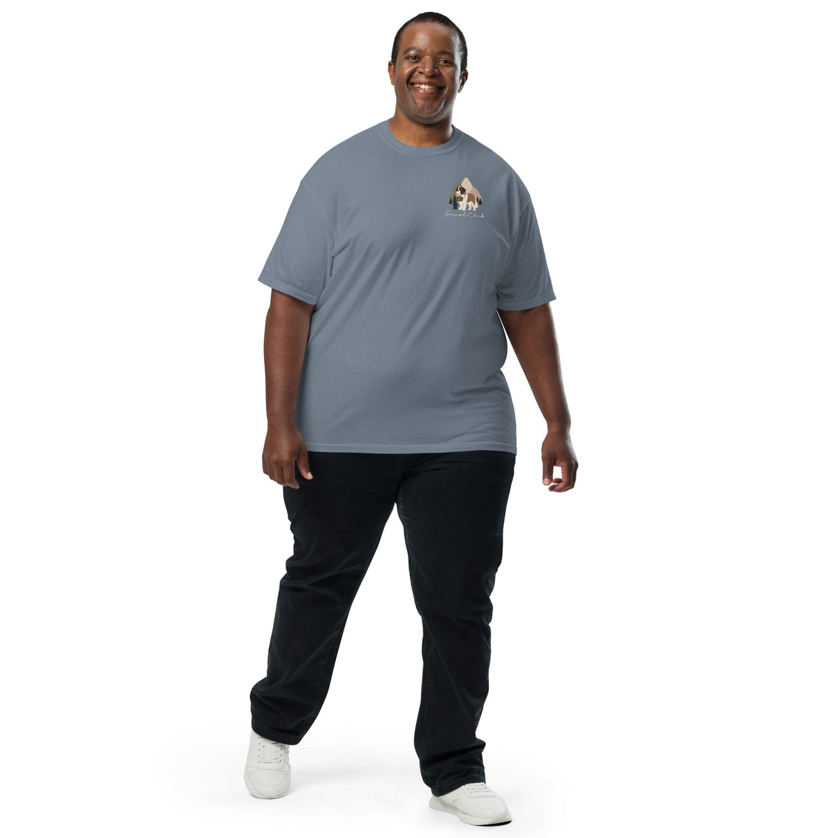 Saint Bernard Social Club Back T-Shirt - Lucy + Norman